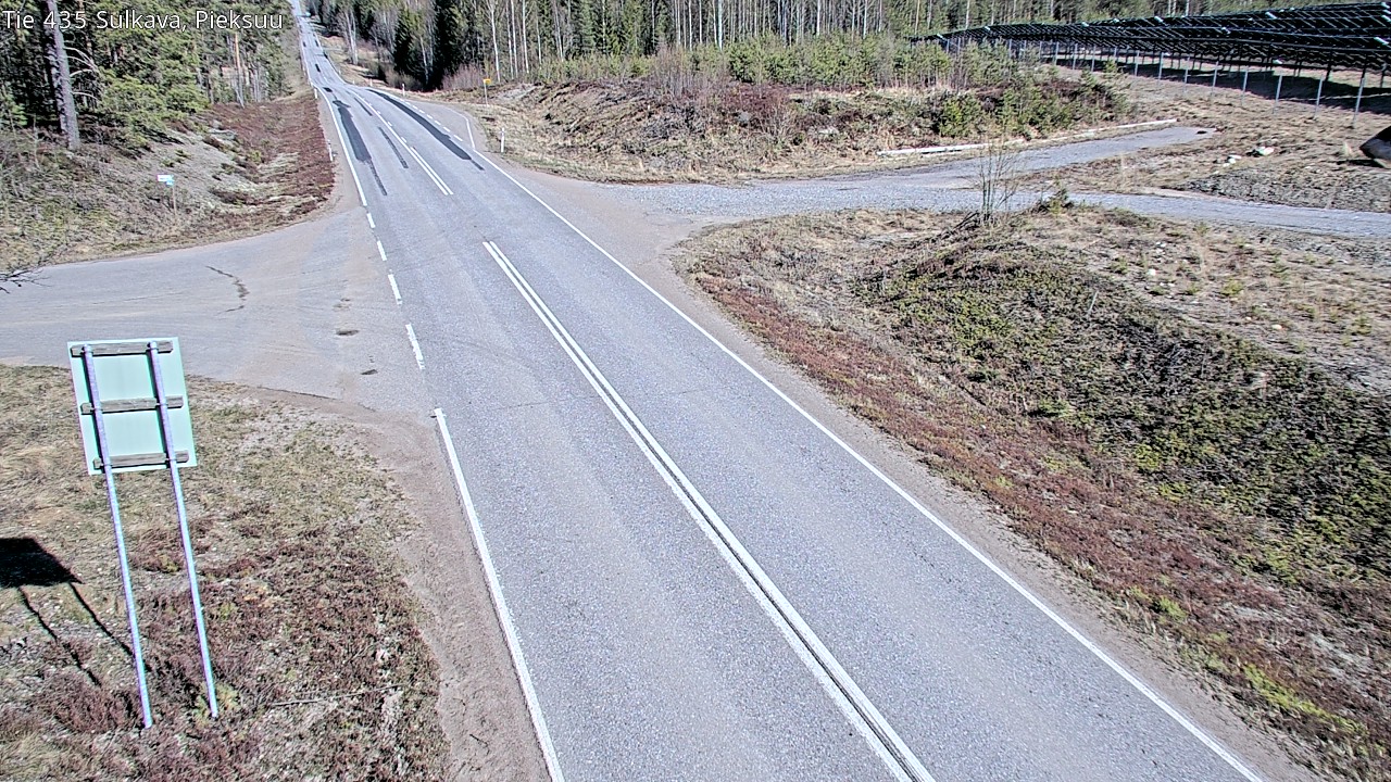 Weather Camera Image Väg 435 Sulkava, Sulkava, Etelä-Savo