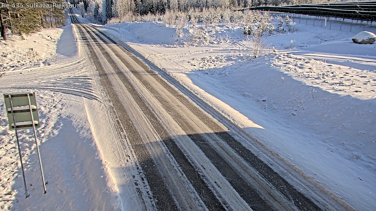 Weather Camera Image Road 435 Sulkava, Sulkava, Etelä-Savo