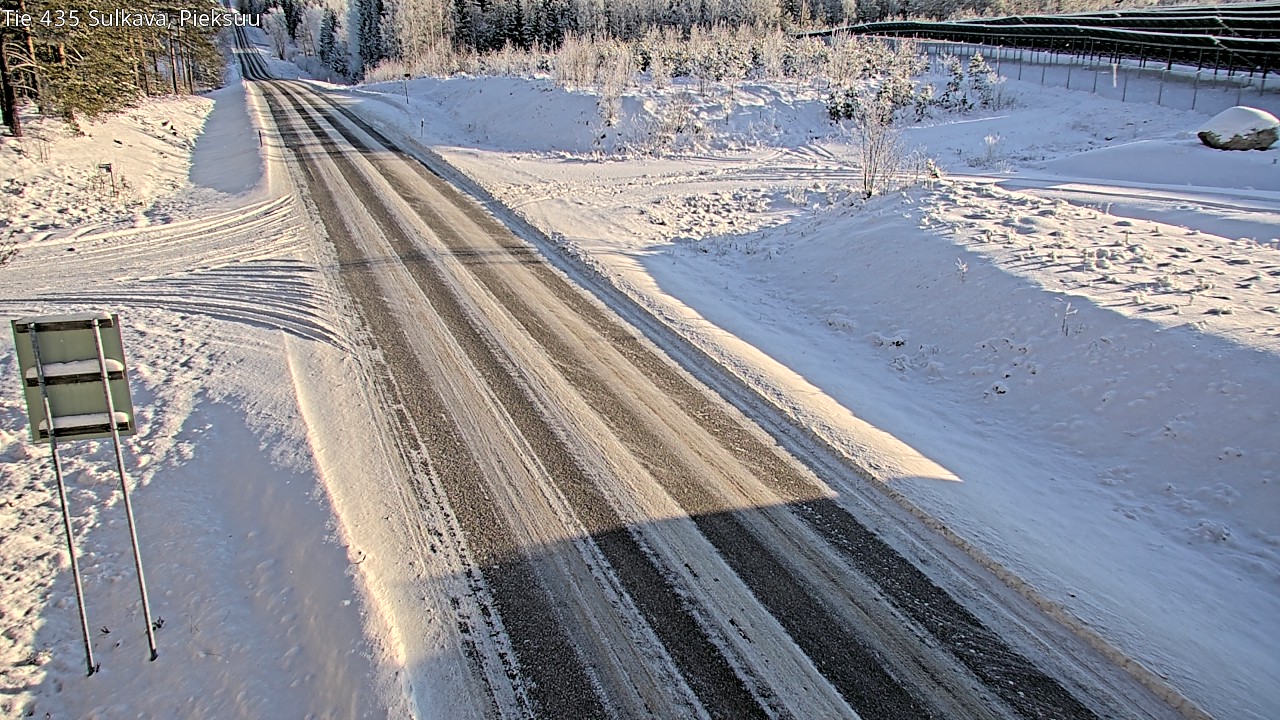 Weather Camera Image Road 435 Sulkava, Sulkava, Etelä-Savo