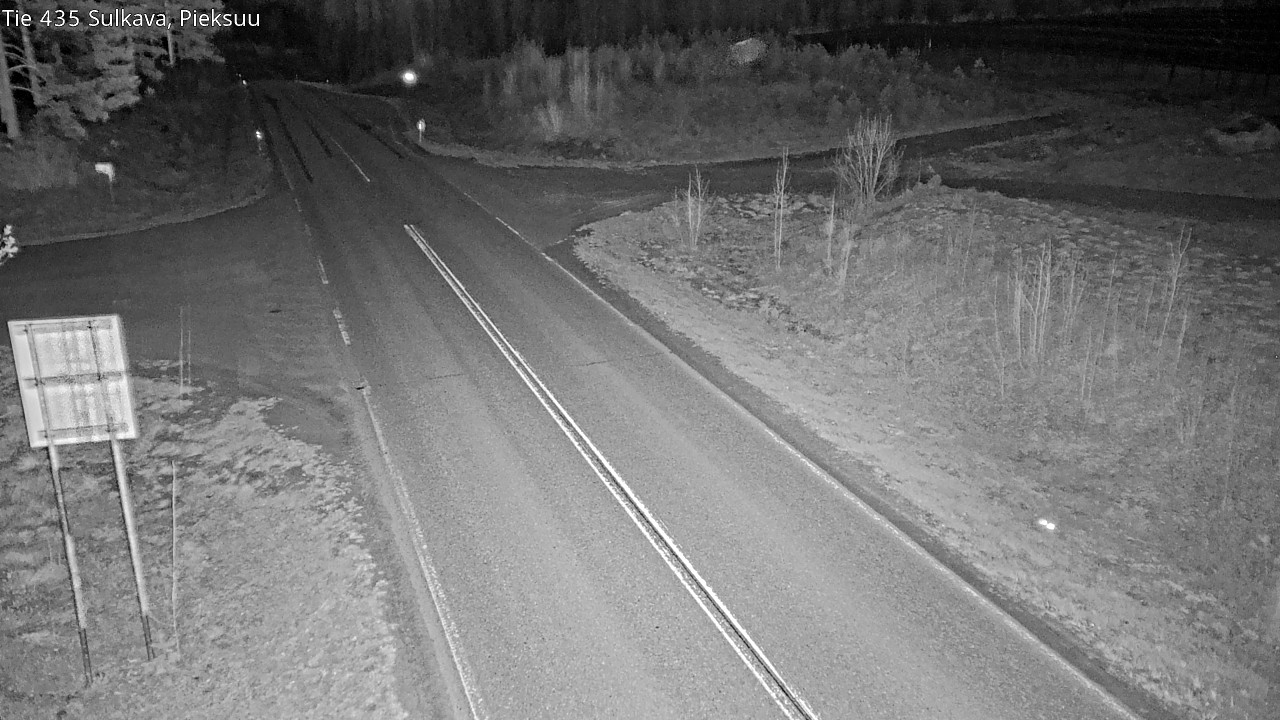 Weather Camera Image Road 435 Sulkava, Sulkava, Etelä-Savo