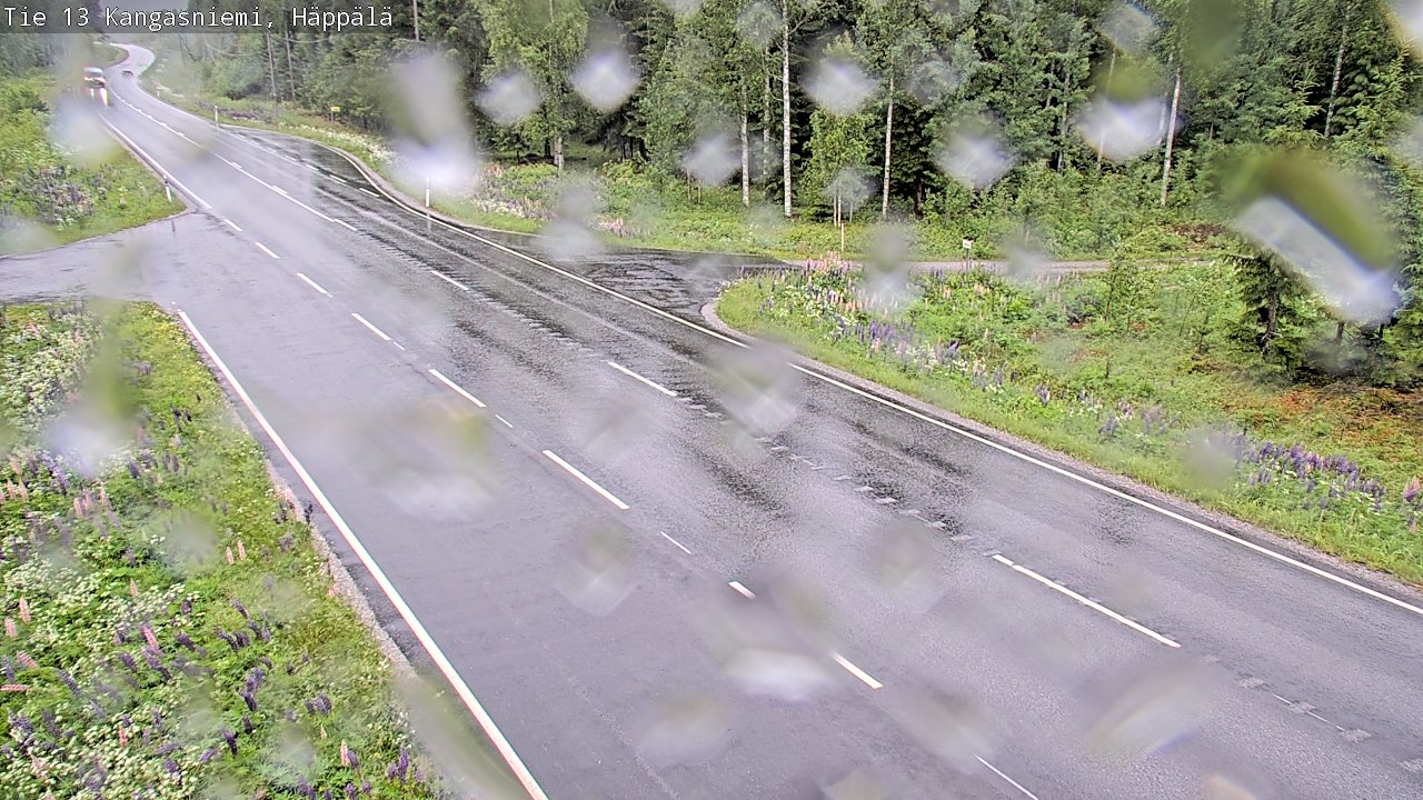Weather Camera Image Väg 13 Kangasniemi, Häppälä, Kangasniemi, Etelä-Savo