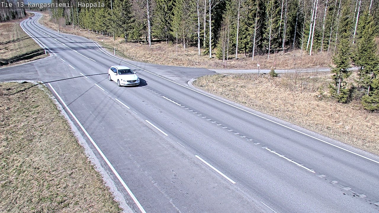 Weather Camera Image Väg 13 Kangasniemi, Häppälä, Kangasniemi, Etelä-Savo