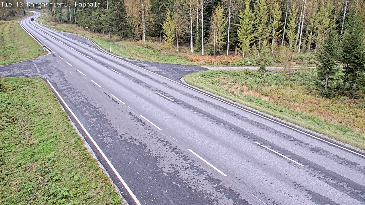 Weather Camera Image Road 13 Kangasniemi, Häppälä, Kangasniemi, Etelä-Savo