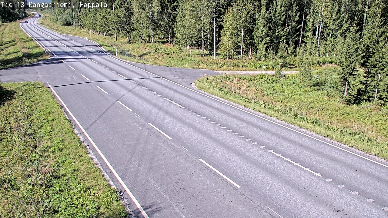 Kelikamerat Kuva Tie 13 Kangasniemi, Häppälä, Kangasniemi, Etelä-Savo