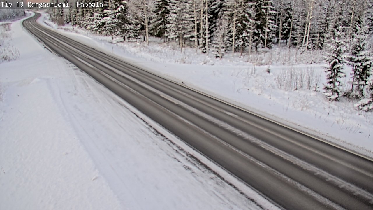 Weather Camera Image Road 13 Kangasniemi, Häppälä, Kangasniemi, Etelä-Savo