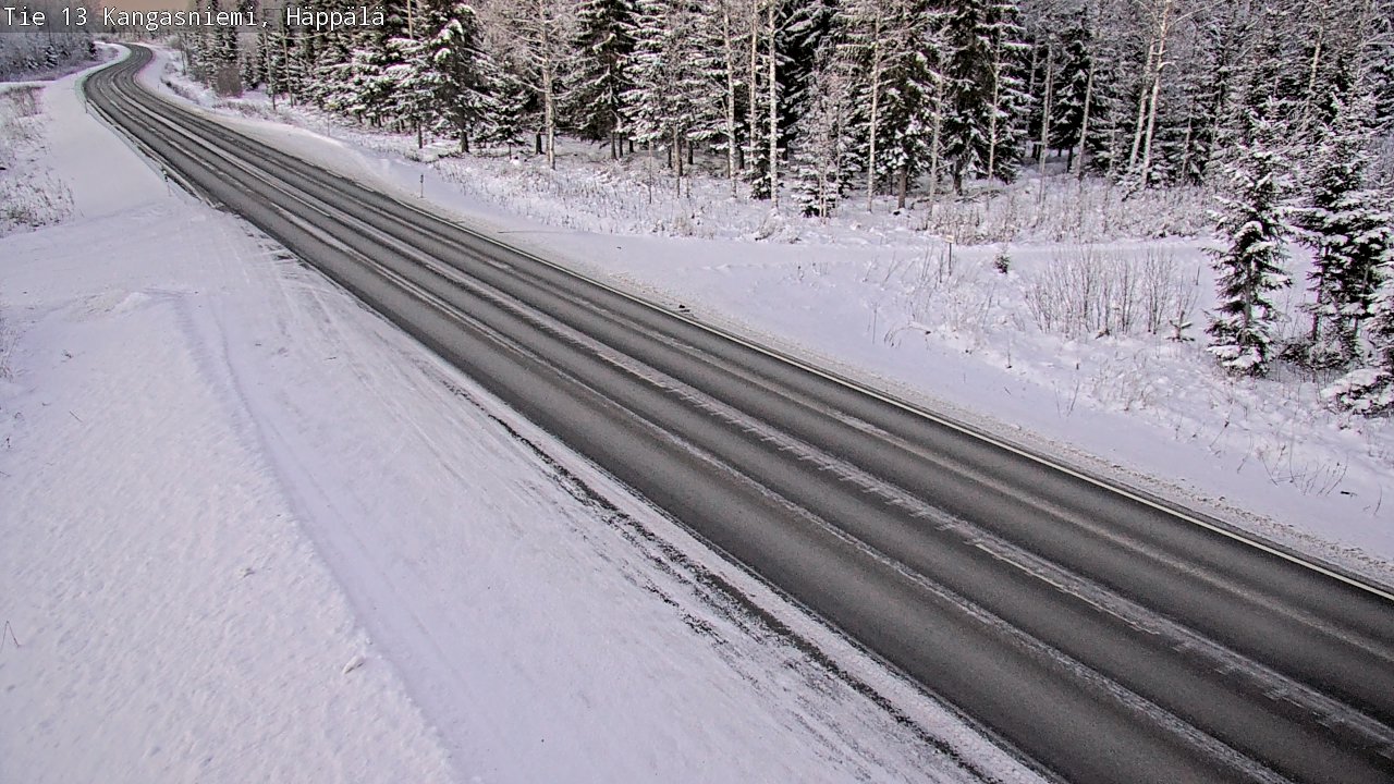 Weather Camera Image Road 13 Kangasniemi, Häppälä, Kangasniemi, Etelä-Savo