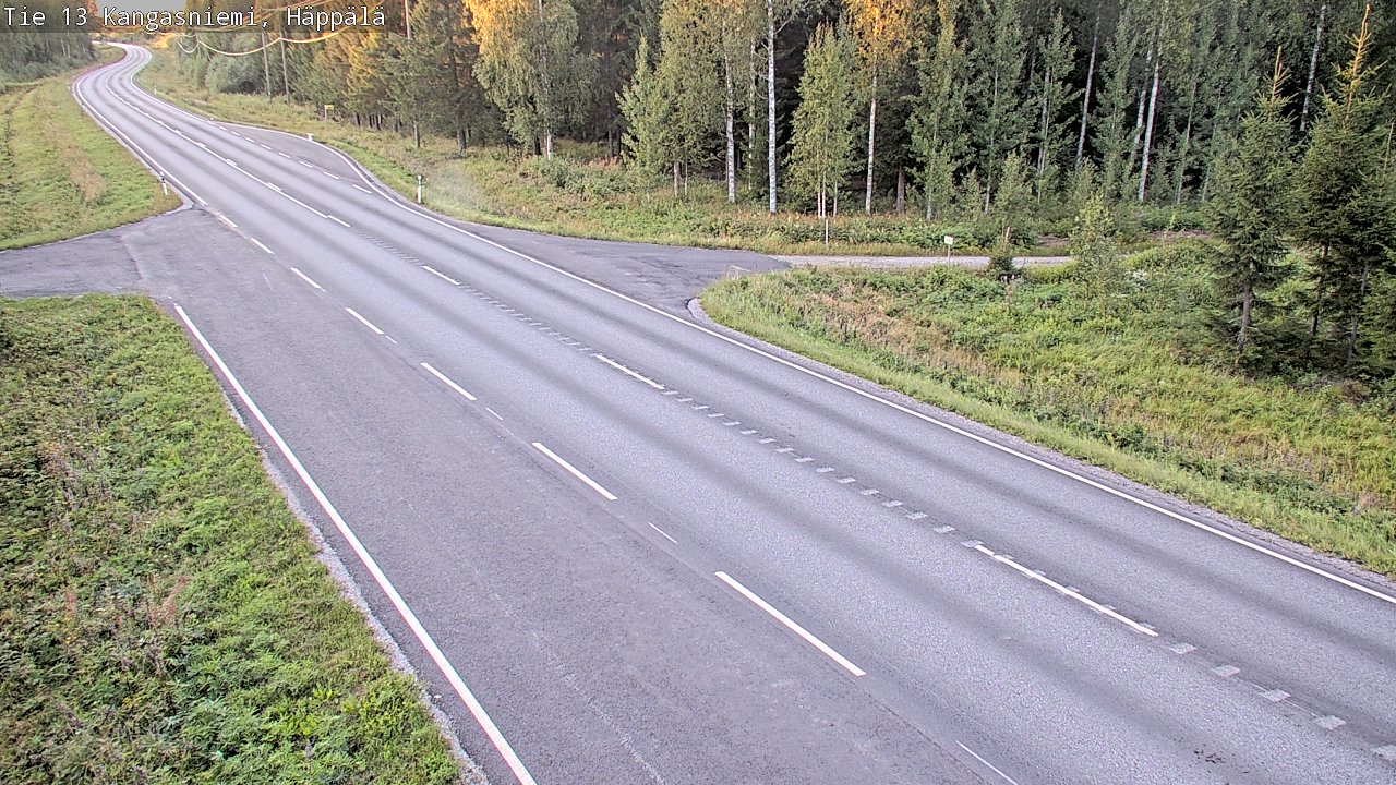 Kelikamerat Kuva Tie 13 Kangasniemi, Häppälä, Kangasniemi, Etelä-Savo
