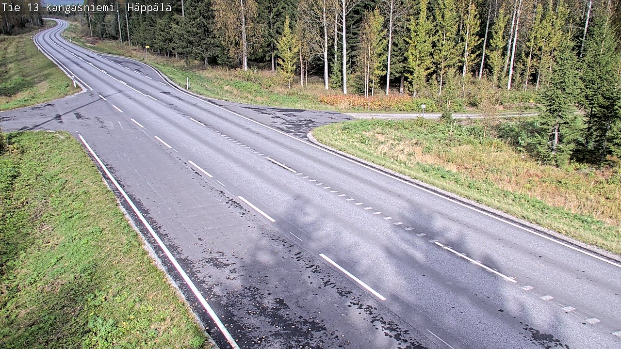 Kelikamerat Kuva Tie 13 Kangasniemi, Häppälä, Kangasniemi, Etelä-Savo