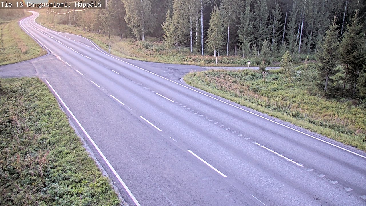 Kelikamerat Kuva Tie 13 Kangasniemi, Häppälä, Kangasniemi, Etelä-Savo