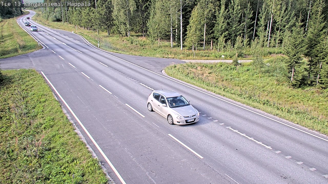 Kelikamerat Kuva Tie 13 Kangasniemi, Häppälä, Kangasniemi, Etelä-Savo
