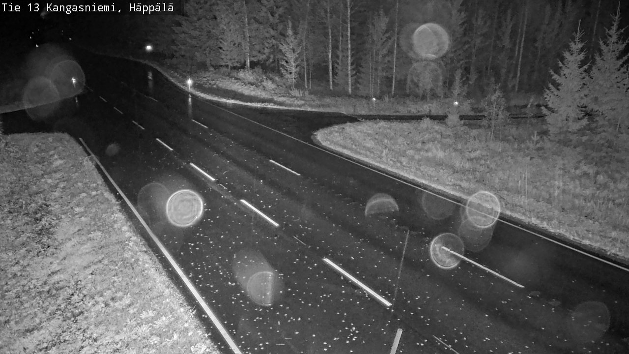 Weather Camera Image Road 13 Kangasniemi, Häppälä, Kangasniemi, Etelä-Savo