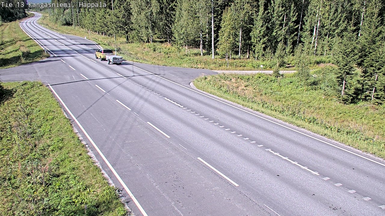 Kelikamerat Kuva Tie 13 Kangasniemi, Häppälä, Kangasniemi, Etelä-Savo