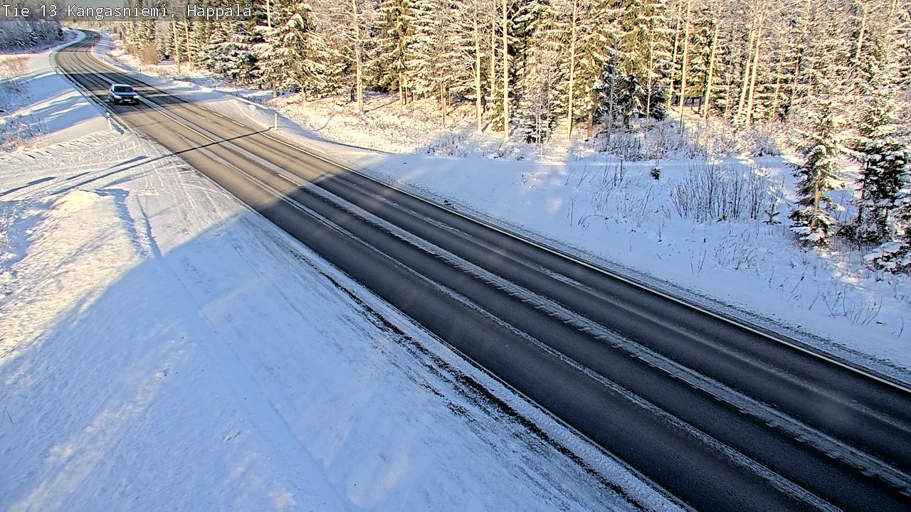 Weather Camera Image Väg 13 Kangasniemi, Häppälä, Kangasniemi, Etelä-Savo