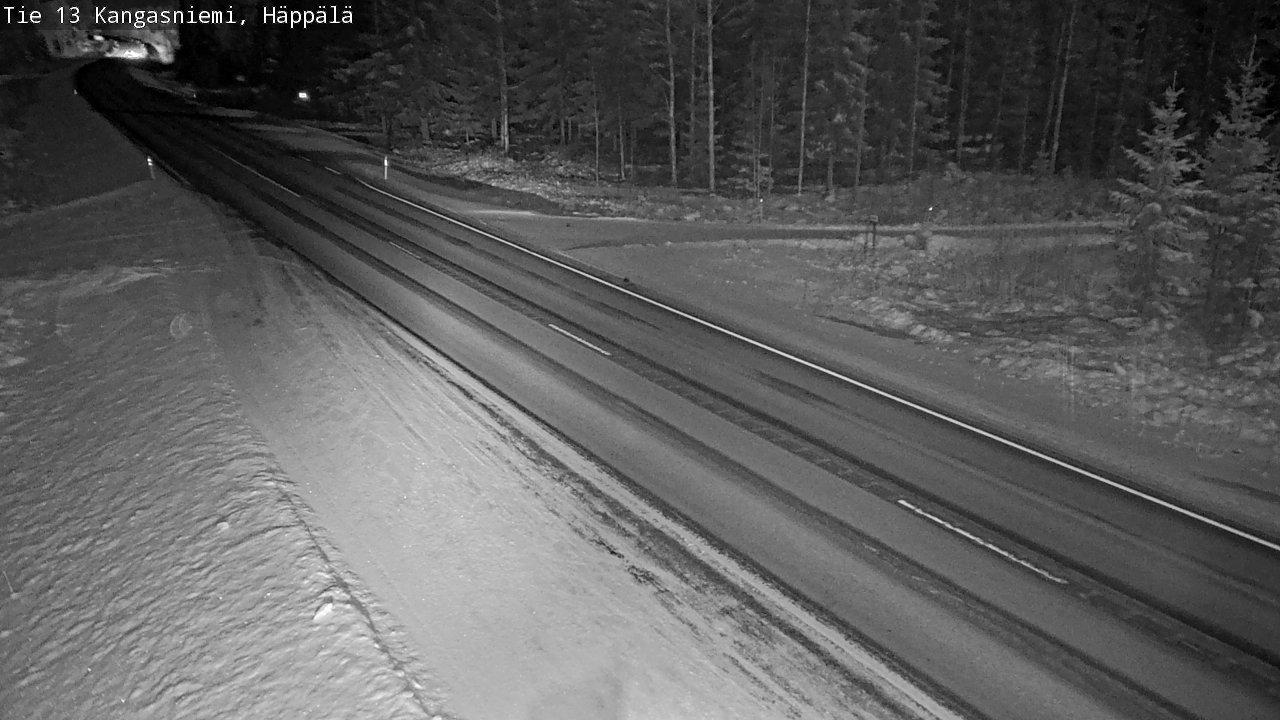 Weather Camera Image Road 13 Kangasniemi, Häppälä, Kangasniemi, Etelä-Savo