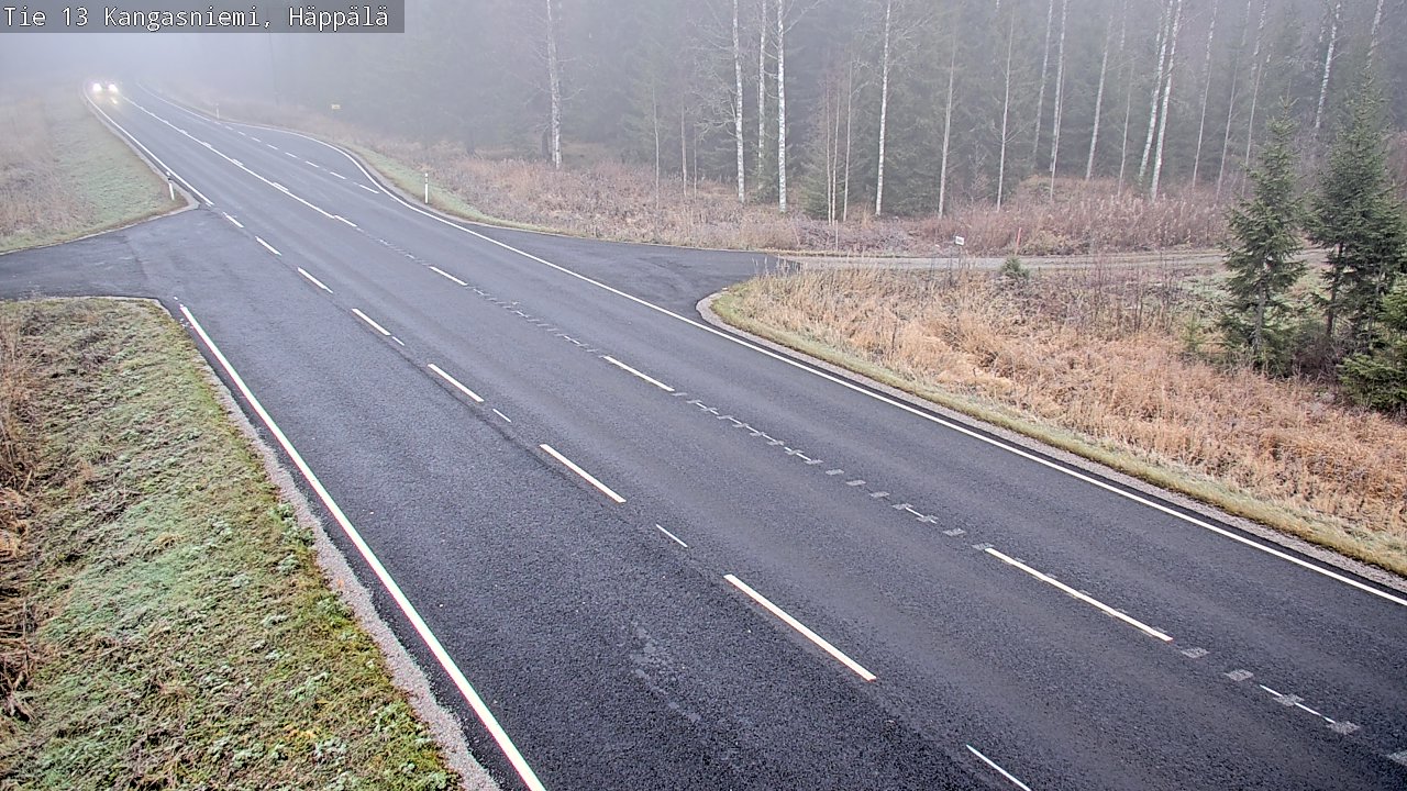 Kelikamerat Kuva Tie 13 Kangasniemi, Häppälä, Kangasniemi, Etelä-Savo