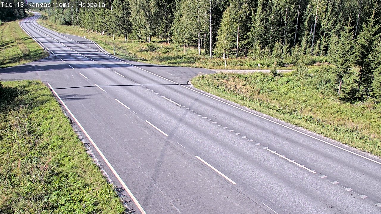 Kelikamerat Kuva Tie 13 Kangasniemi, Häppälä, Kangasniemi, Etelä-Savo