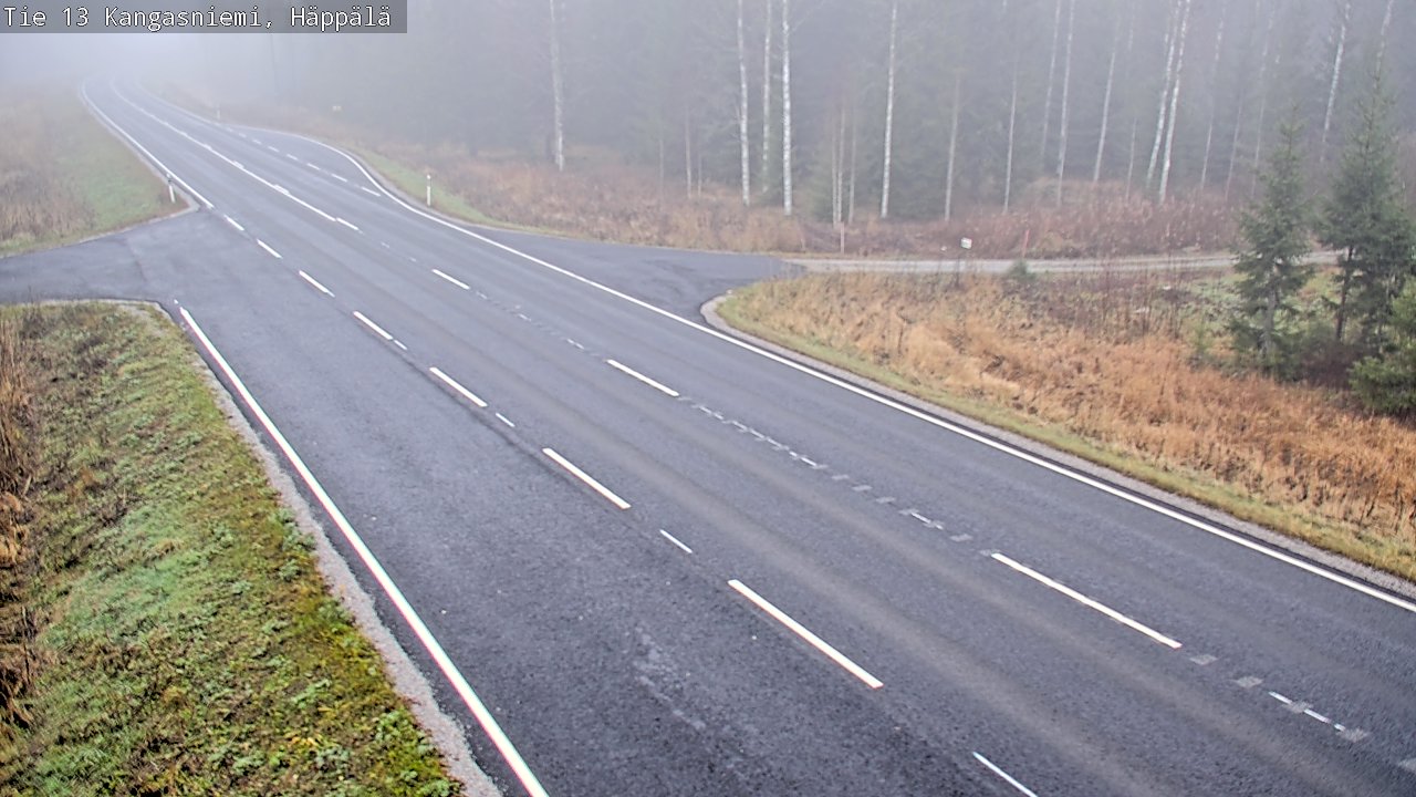 Kelikamerat Kuva Tie 13 Kangasniemi, Häppälä, Kangasniemi, Etelä-Savo