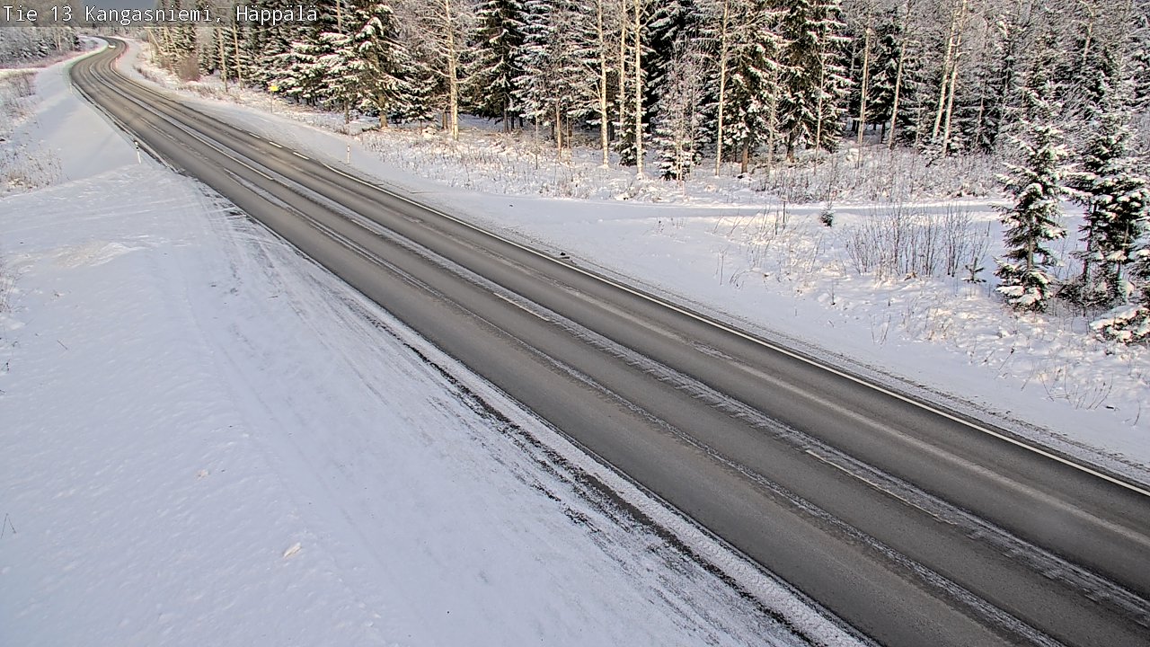 Kelikamerat Kuva Tie 13 Kangasniemi, Häppälä, Kangasniemi, Etelä-Savo
