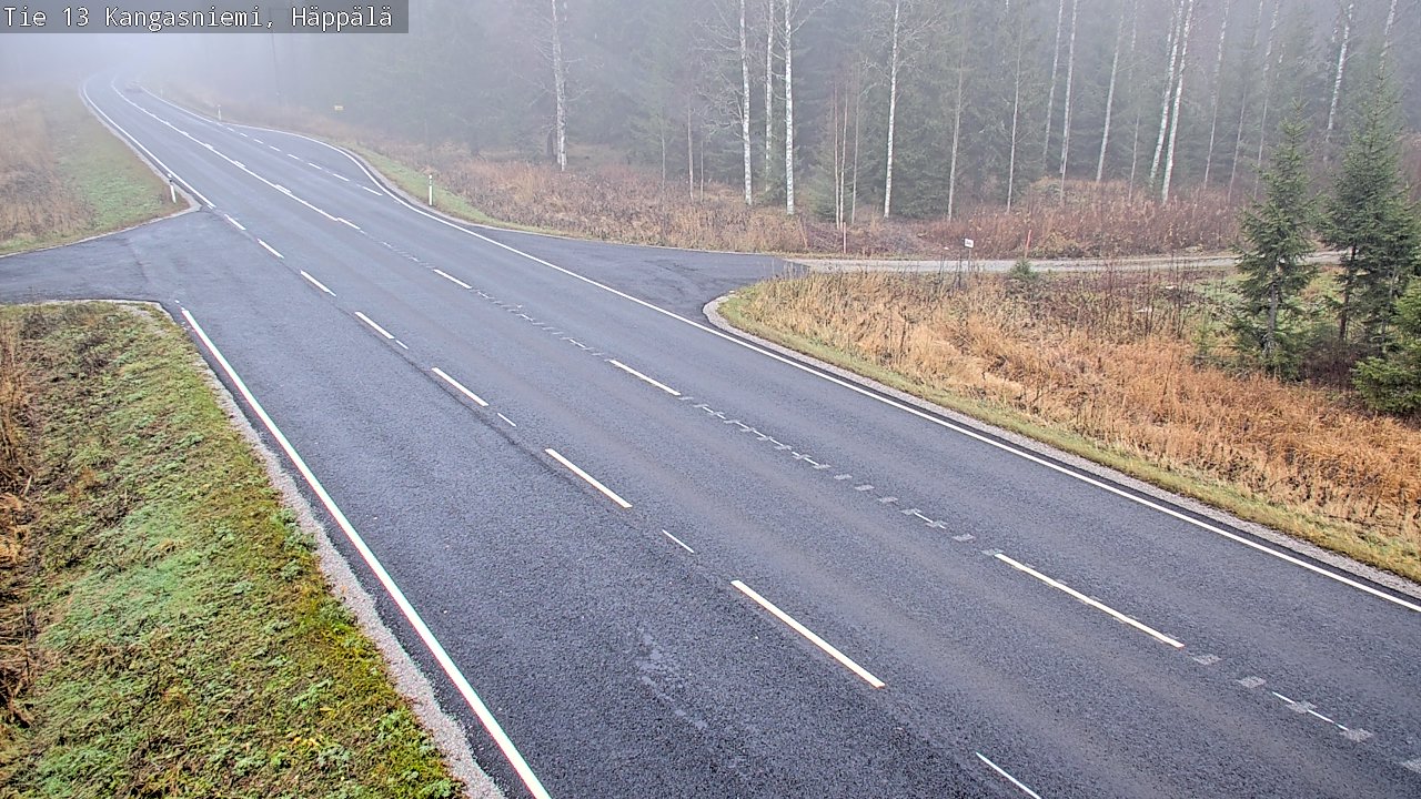 Kelikamerat Kuva Tie 13 Kangasniemi, Häppälä, Kangasniemi, Etelä-Savo