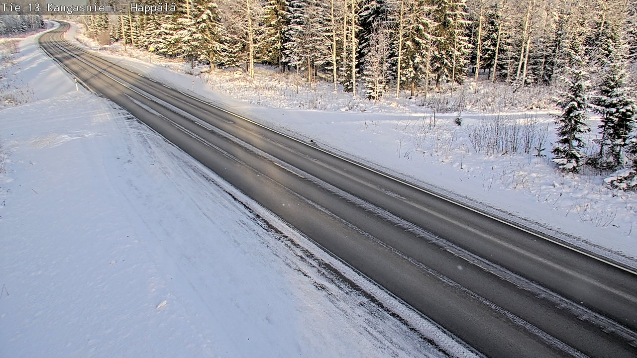 Kelikamerat Kuva Tie 13 Kangasniemi, Häppälä, Kangasniemi, Etelä-Savo