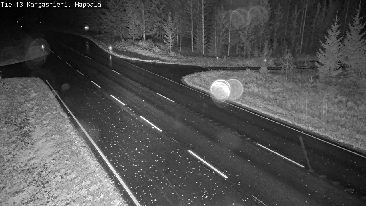 Weather Camera Image Road 13 Kangasniemi, Häppälä, Kangasniemi, Etelä-Savo