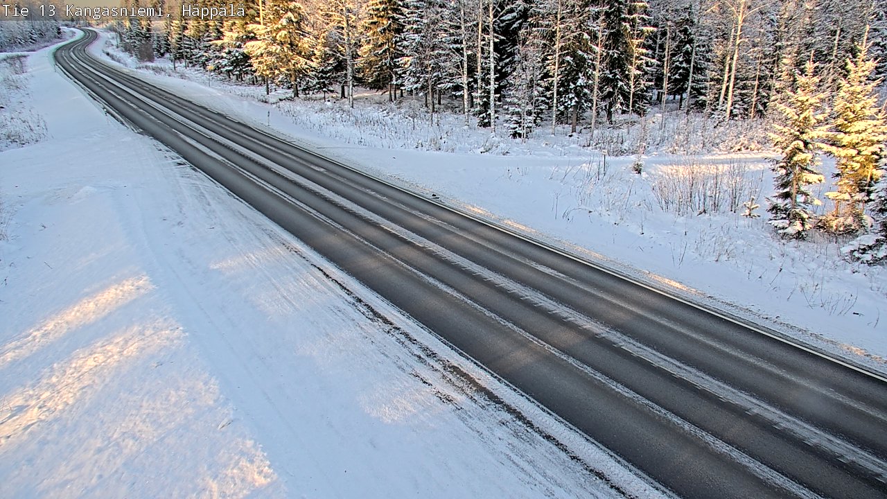 Weather Camera Image Road 13 Kangasniemi, Häppälä, Kangasniemi, Etelä-Savo