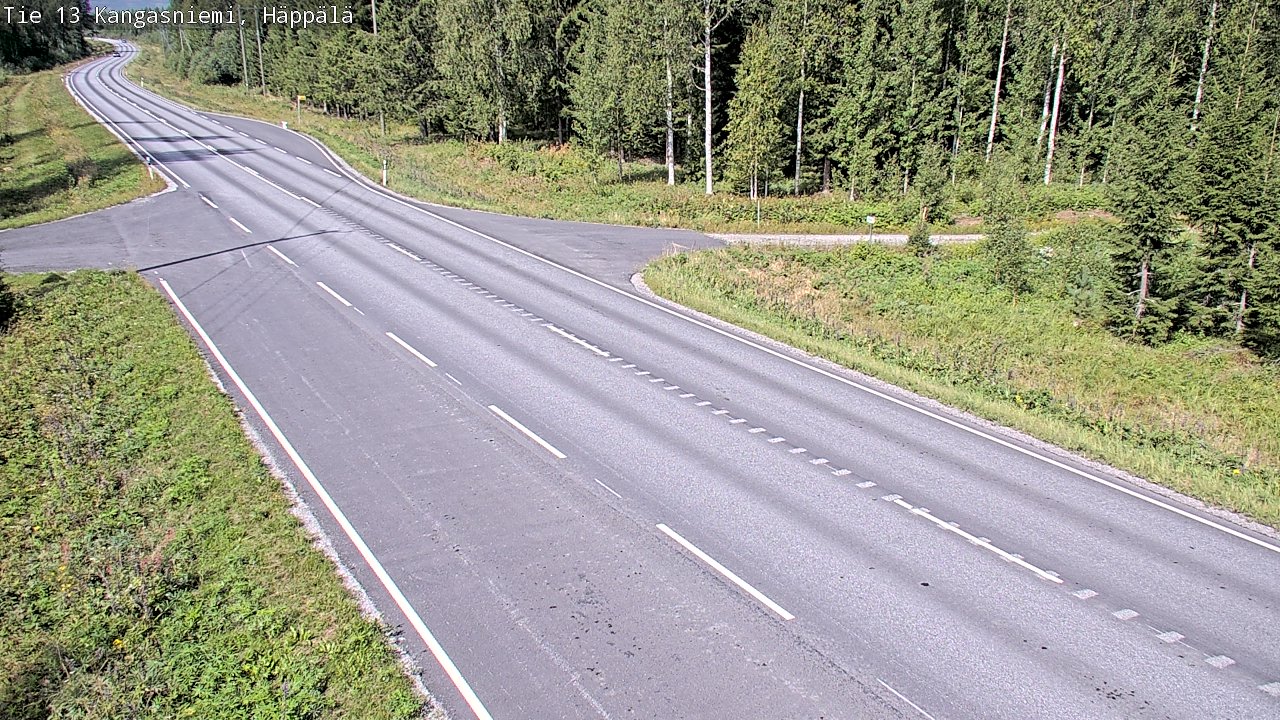 Kelikamerat Kuva Tie 13 Kangasniemi, Häppälä, Kangasniemi, Etelä-Savo