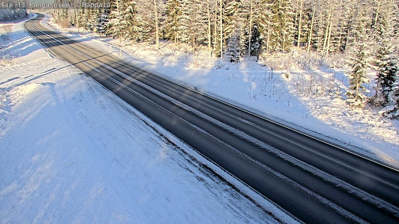 Kelikamerat Kuva Tie 13 Kangasniemi, Häppälä, Kangasniemi, Etelä-Savo