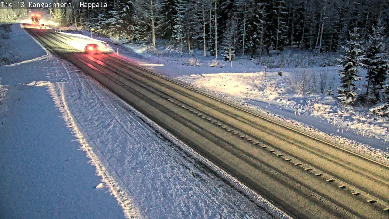 Weather Camera Image Road 13 Kangasniemi, Häppälä, Kangasniemi, Etelä-Savo
