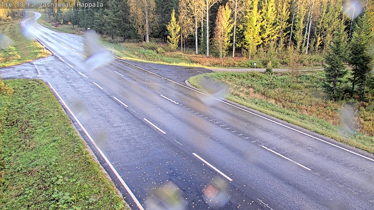 Weather Camera Image Road 13 Kangasniemi, Häppälä, Kangasniemi, Etelä-Savo