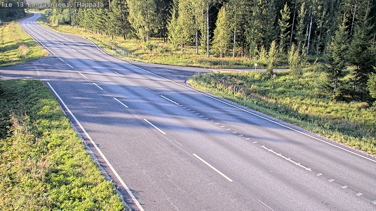 Kelikamerat Kuva Tie 13 Kangasniemi, Häppälä, Kangasniemi, Etelä-Savo