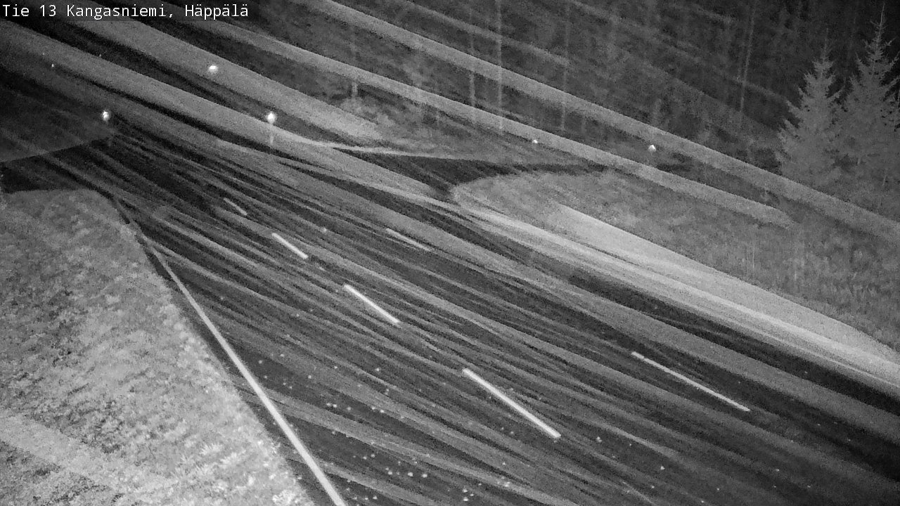 Weather Camera Image Road 13 Kangasniemi, Häppälä, Kangasniemi, Etelä-Savo