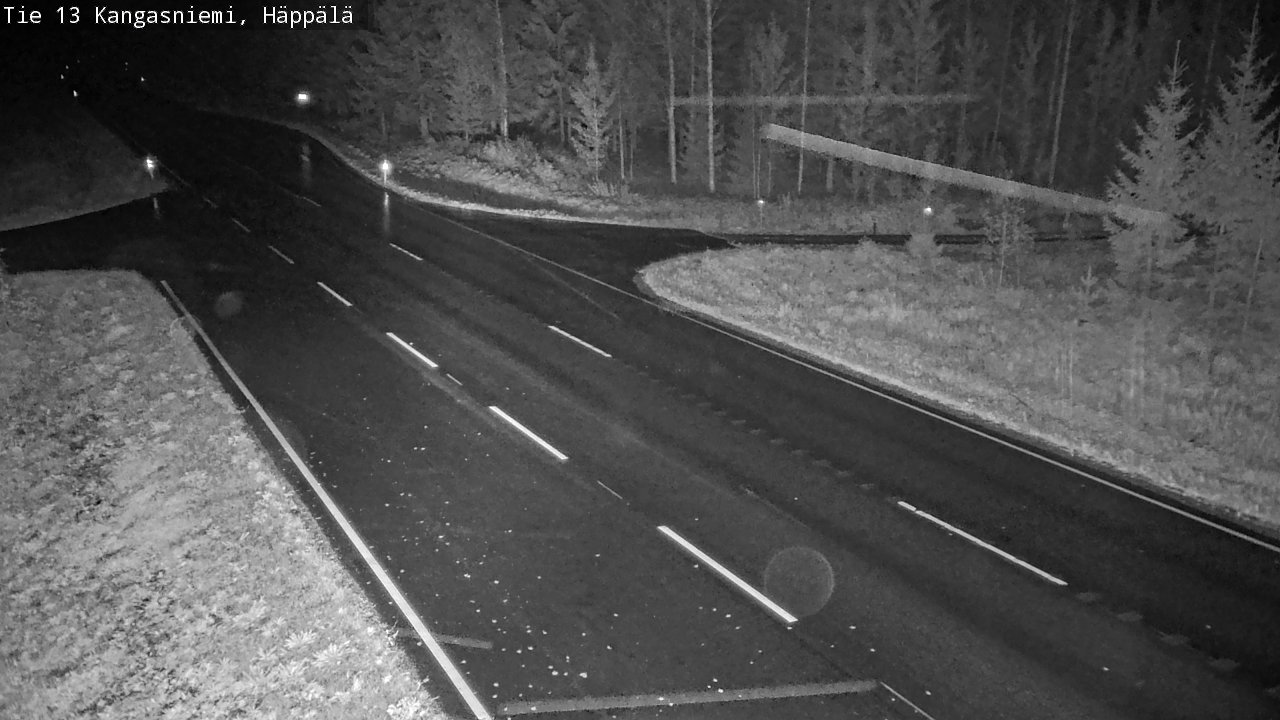 Weather Camera Image Road 13 Kangasniemi, Häppälä, Kangasniemi, Etelä-Savo