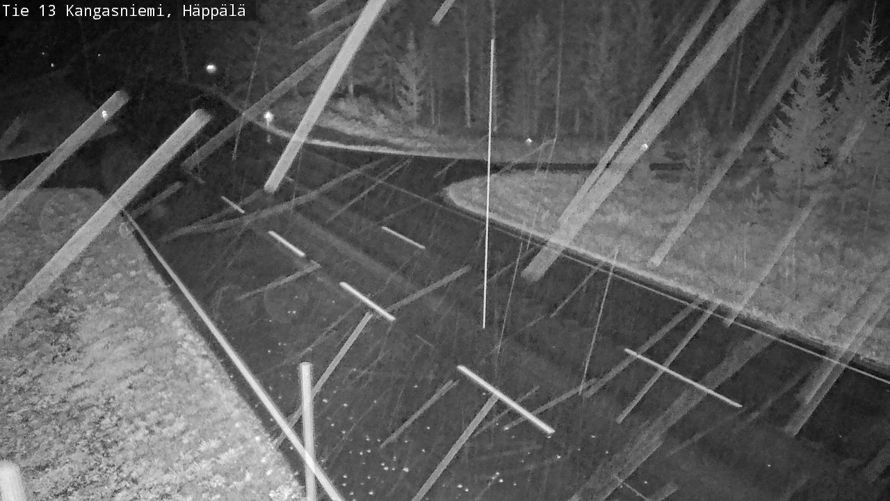 Weather Camera Image Road 13 Kangasniemi, Häppälä, Kangasniemi, Etelä-Savo