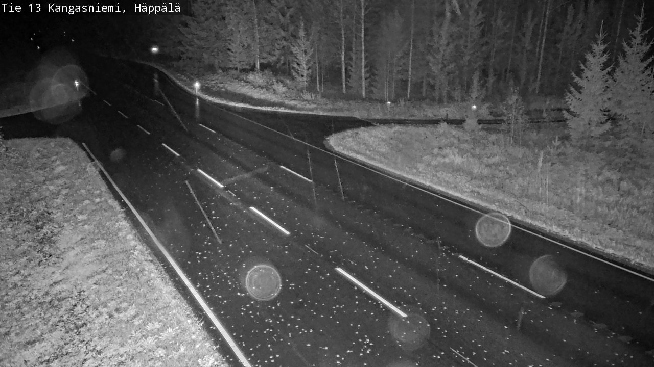 Weather Camera Image Road 13 Kangasniemi, Häppälä, Kangasniemi, Etelä-Savo