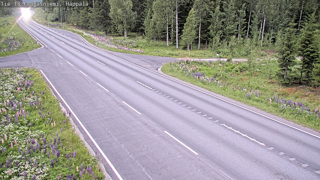 Kelikamerat Kuva Tie 13 Kangasniemi, Häppälä, Kangasniemi, Etelä-Savo
