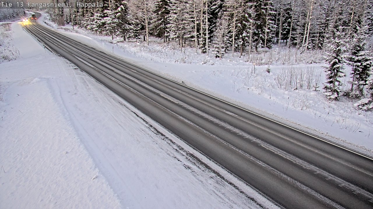 Weather Camera Image Road 13 Kangasniemi, Häppälä, Kangasniemi, Etelä-Savo