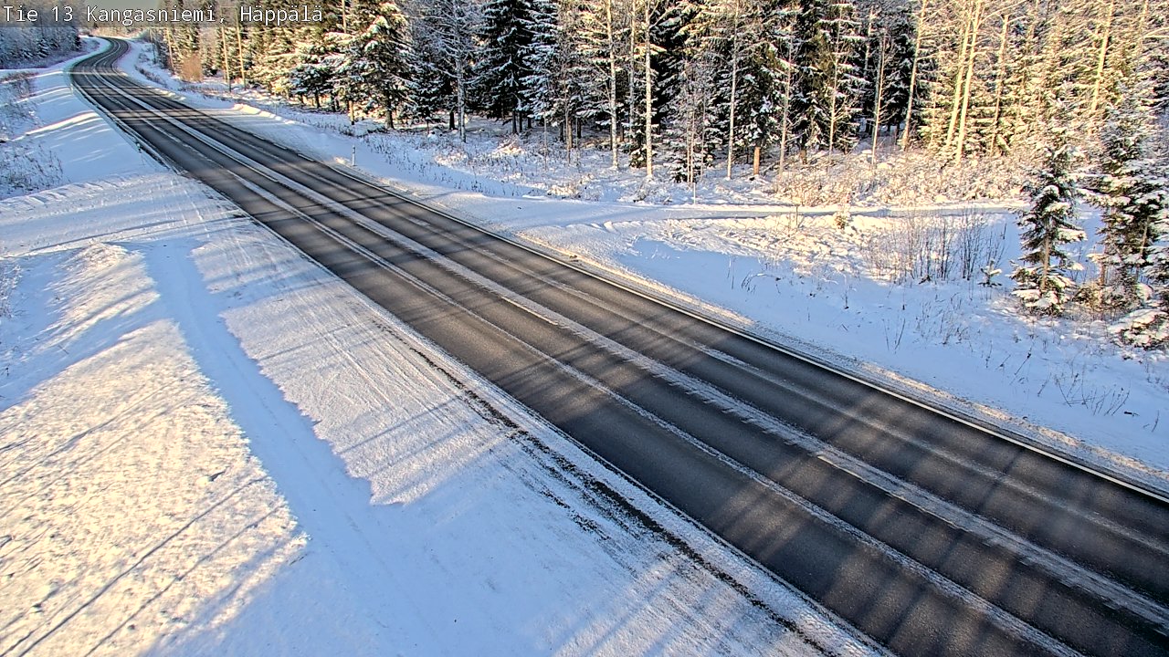 Weather Camera Image Road 13 Kangasniemi, Häppälä, Kangasniemi, Etelä-Savo