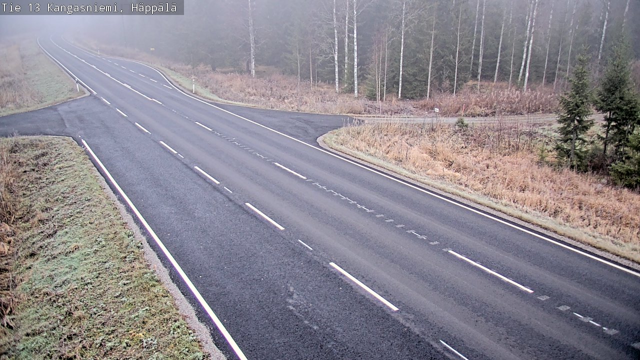 Kelikamerat Kuva Tie 13 Kangasniemi, Häppälä, Kangasniemi, Etelä-Savo