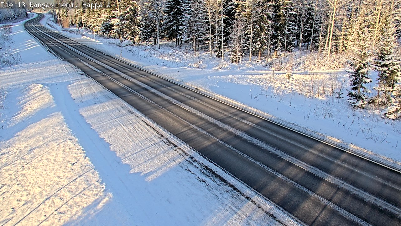 Weather Camera Image Road 13 Kangasniemi, Häppälä, Kangasniemi, Etelä-Savo