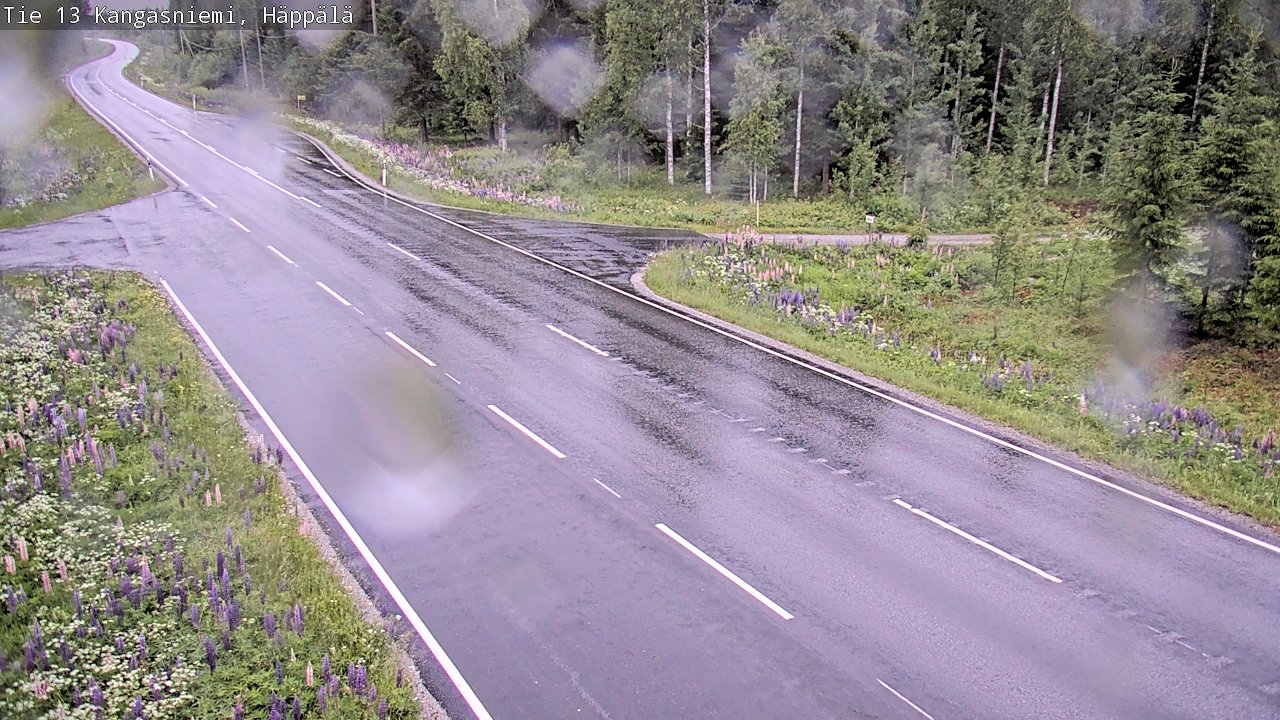 Kelikamerat Kuva Tie 13 Kangasniemi, Häppälä, Kangasniemi, Etelä-Savo
