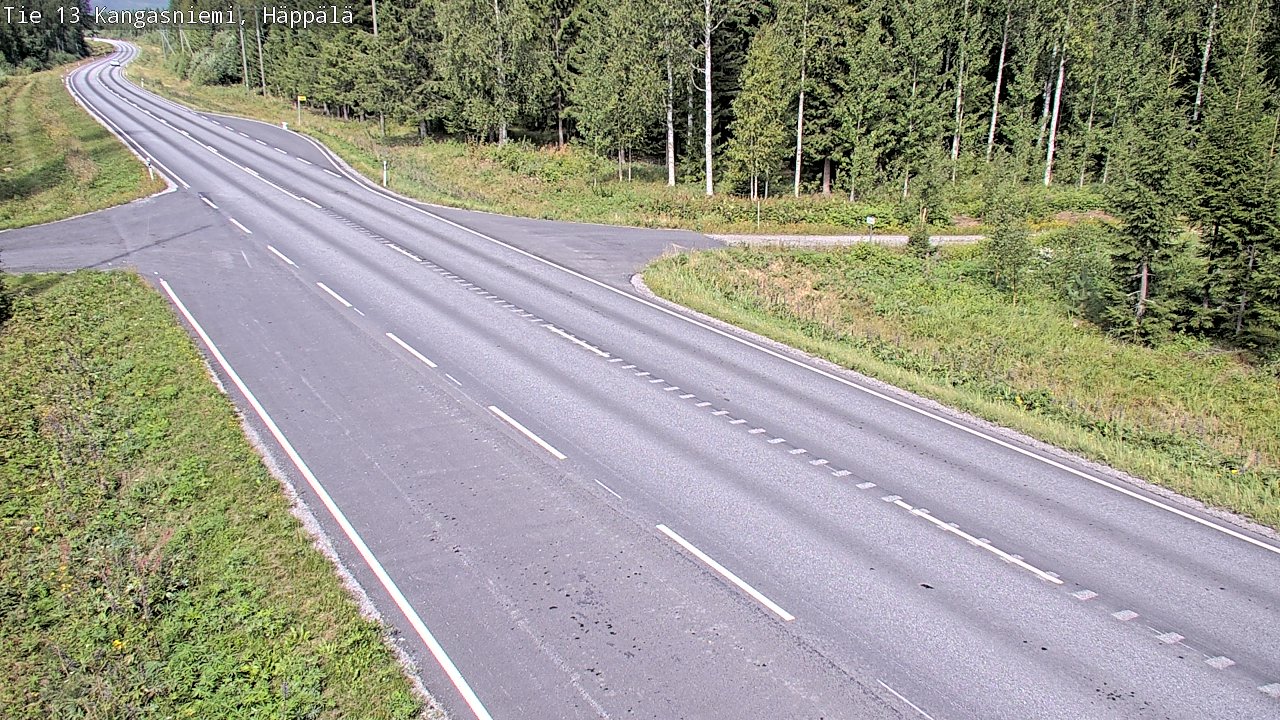 Kelikamerat Kuva Tie 13 Kangasniemi, Häppälä, Kangasniemi, Etelä-Savo