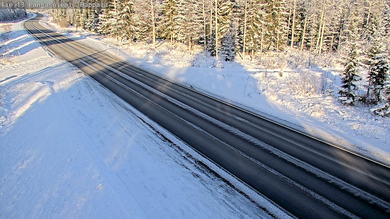 Kelikamerat Kuva Tie 13 Kangasniemi, Häppälä, Kangasniemi, Etelä-Savo