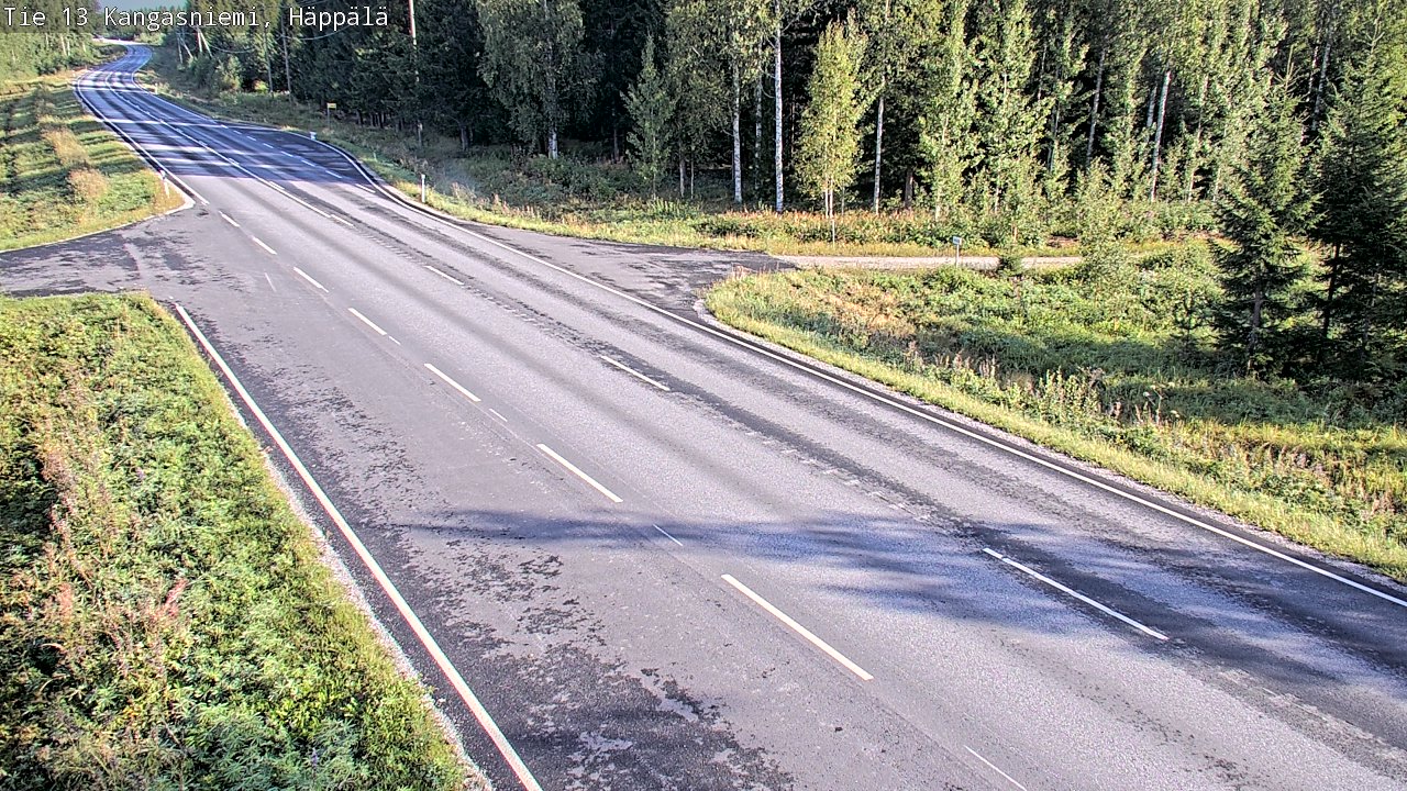 Kelikamerat Kuva Tie 13 Kangasniemi, Häppälä, Kangasniemi, Etelä-Savo
