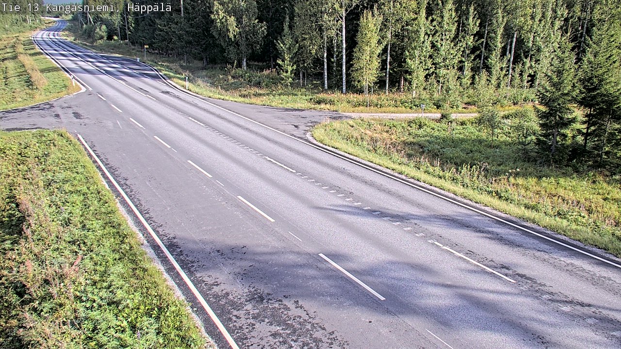 Kelikamerat Kuva Tie 13 Kangasniemi, Häppälä, Kangasniemi, Etelä-Savo