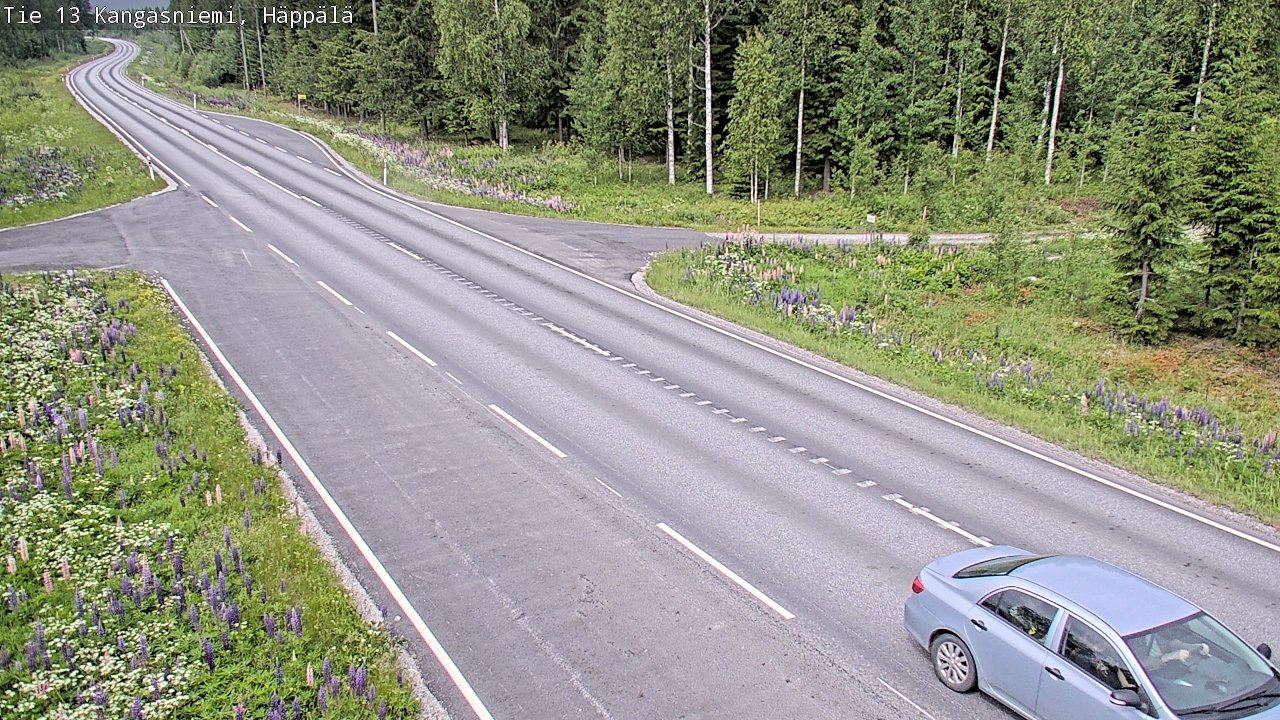 Kelikamerat Kuva Tie 13 Kangasniemi, Häppälä, Kangasniemi, Etelä-Savo