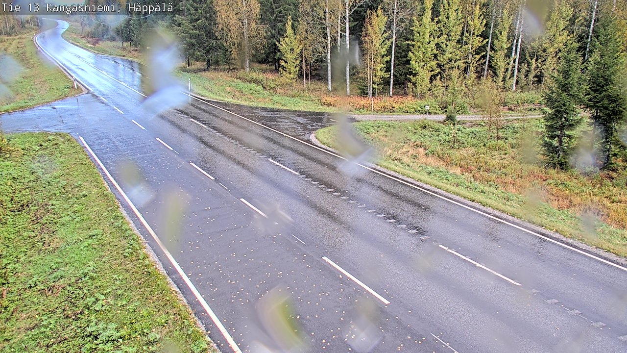 Weather Camera Image Road 13 Kangasniemi, Häppälä, Kangasniemi, Etelä-Savo