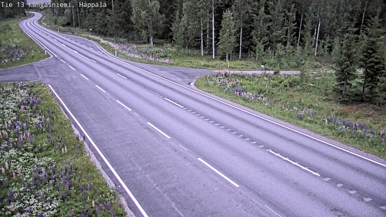 Kelikamerat Kuva Tie 13 Kangasniemi, Häppälä, Kangasniemi, Etelä-Savo