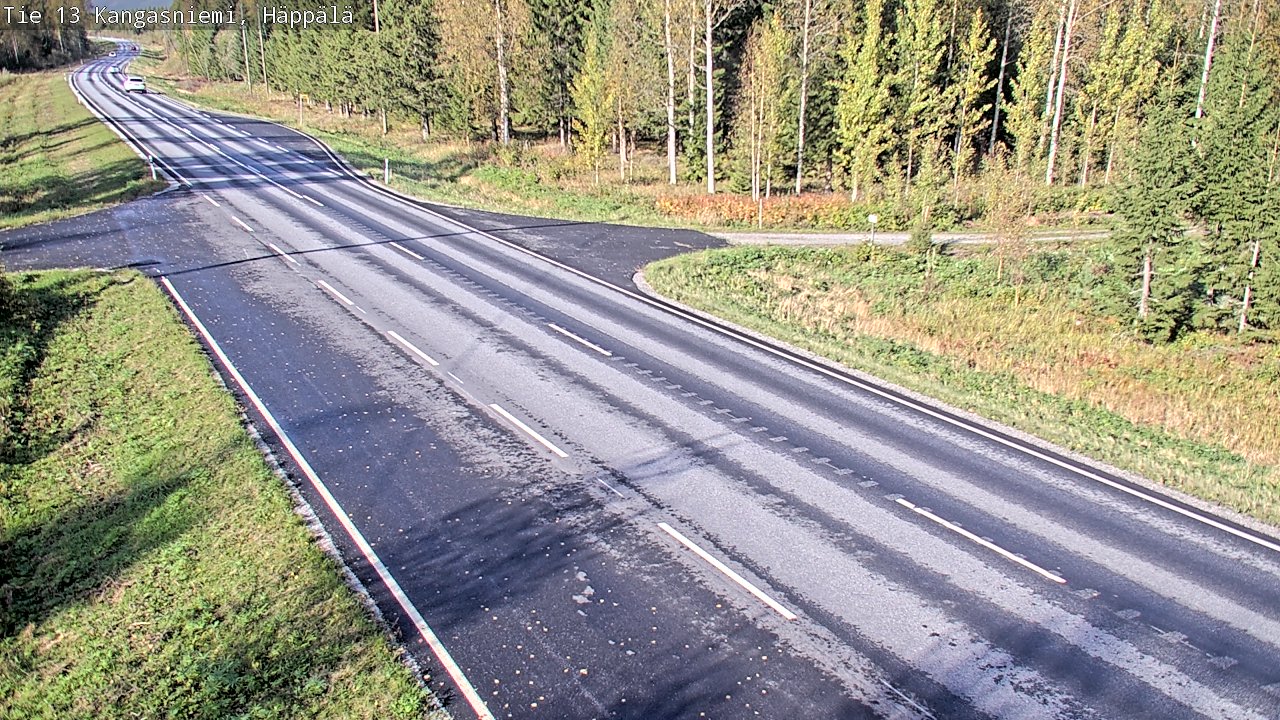Weather Camera Image Road 13 Kangasniemi, Häppälä, Kangasniemi, Etelä-Savo