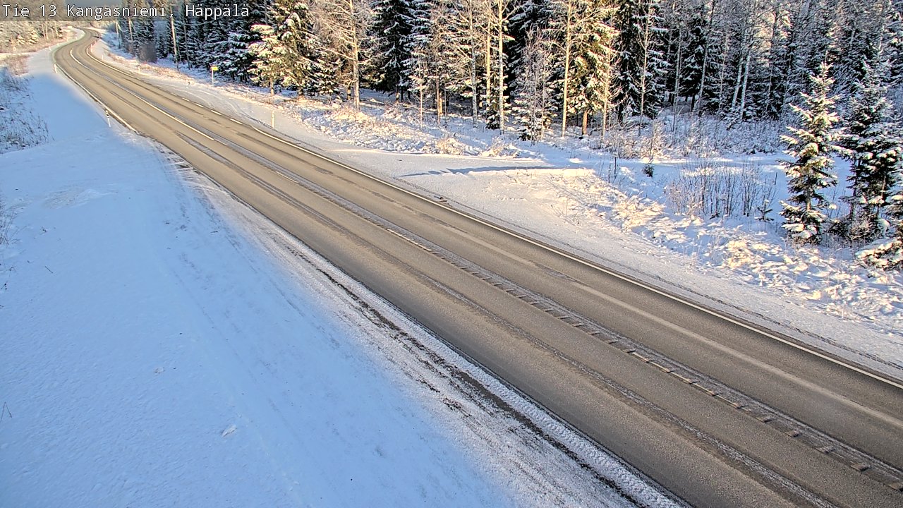 Kelikamerat Kuva Tie 13 Kangasniemi, Häppälä, Kangasniemi, Etelä-Savo